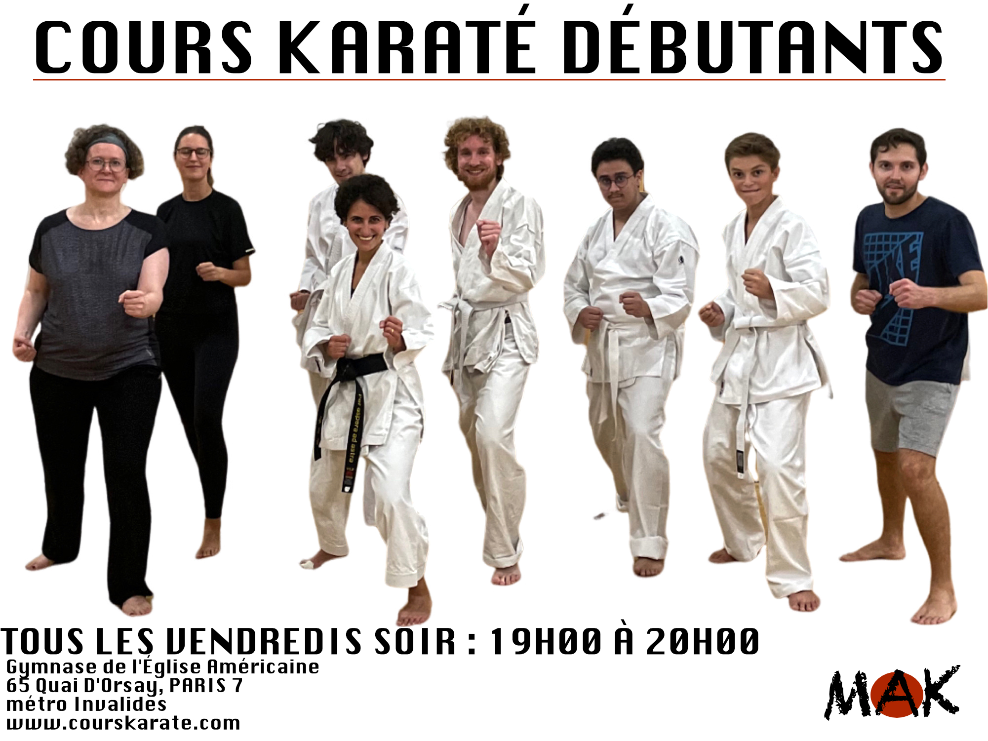 Karate débutants